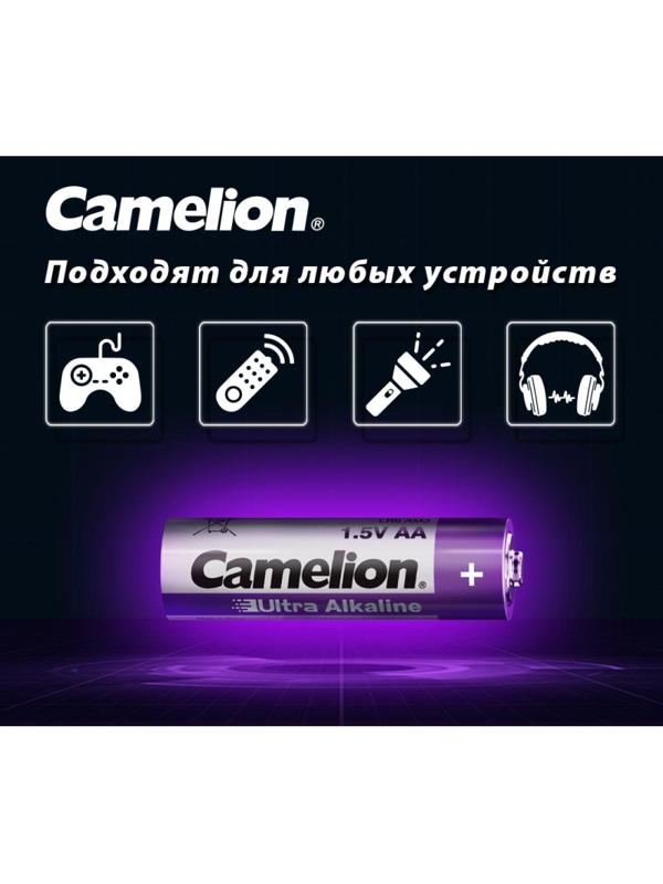 Батарейка Camelion Ultra 4шт/бл (LR6-BP4UT,  1.5В) (14984)
