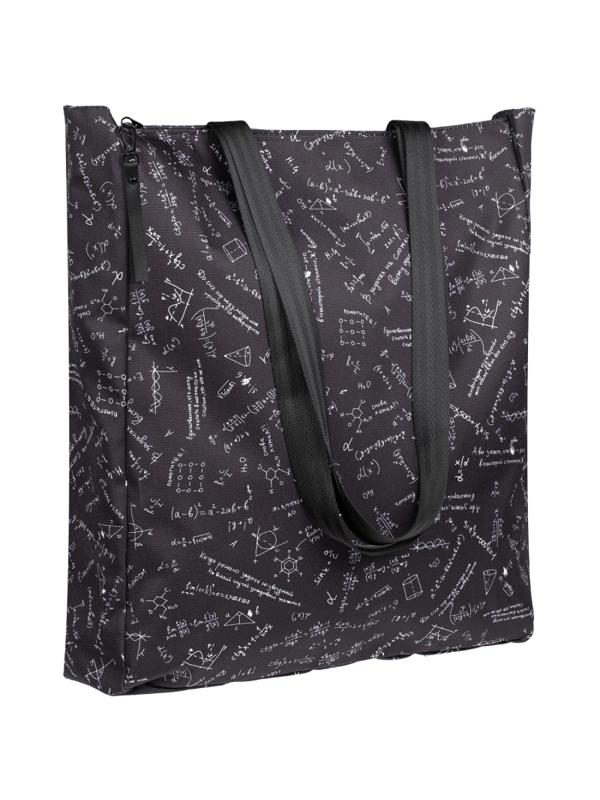 Сумка для покупок 'Примерная', черная