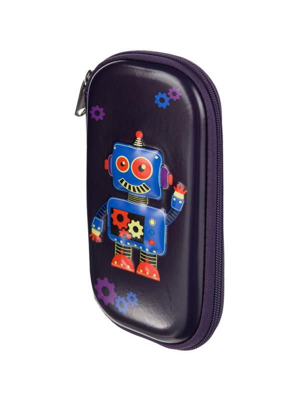 Пенал 3D Robot 1 секционный