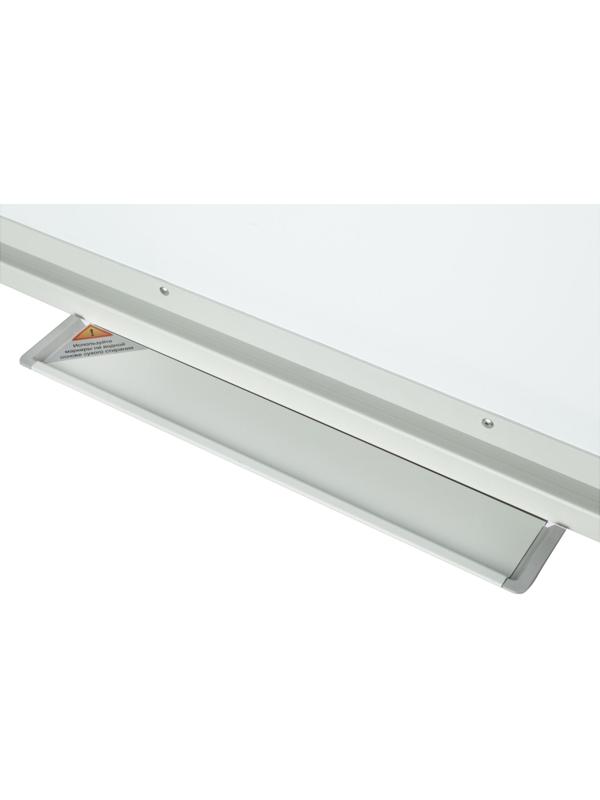 Флипчарт магнитно-маркерный/пробковый Комус 70х100 двусторонний, на роликах