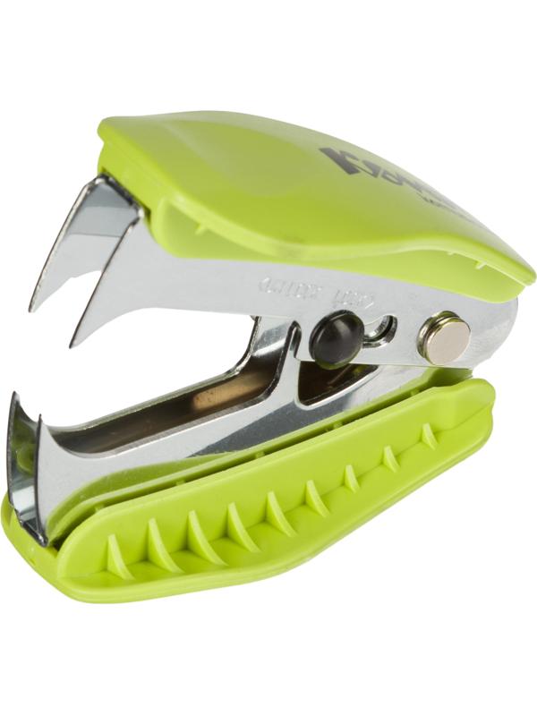 Антистеплер Комус PASGR2430 (№10,24/6-26/6) до 30 лист., пластик/сталь,зел