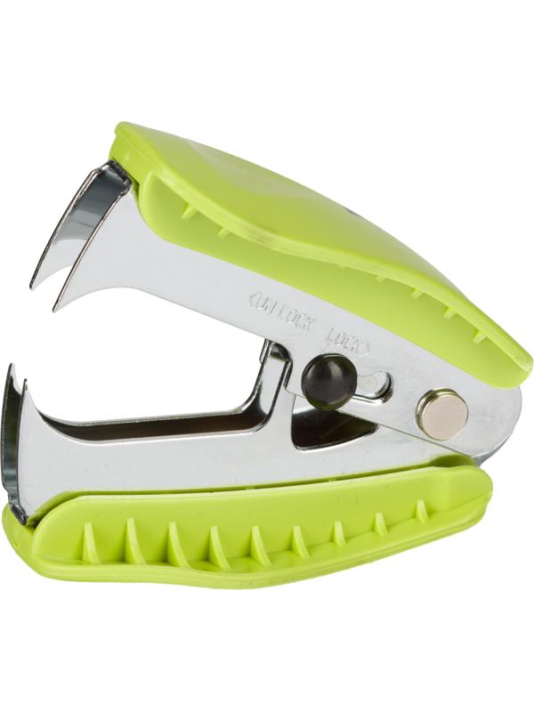 Антистеплер Комус PASGR2430 (№10,24/6-26/6) до 30 лист., пластик/сталь,зел