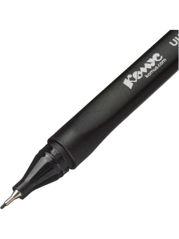 Линер Комус Ultra Fine 0.4 мм, черный