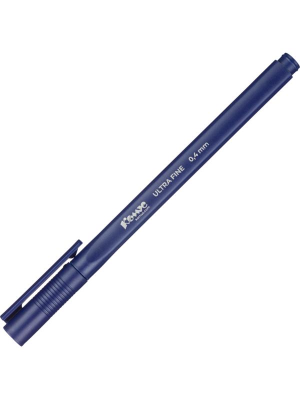 Линер Комус Ultra Fine  0.4 мм, синий