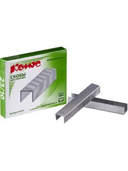 Скобы для степлера N23/10 КОМУС оцинкованные (50-70 лист) 1000шт в упаковке