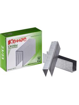 Скобы для степлера N23/23 КОМУС, оцинкованные (180-240 лист.) 1000 шт в уп.