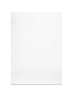 Бумага для флипчартов КОМУС клетка 67,5х98см 20л 80г белизна 92