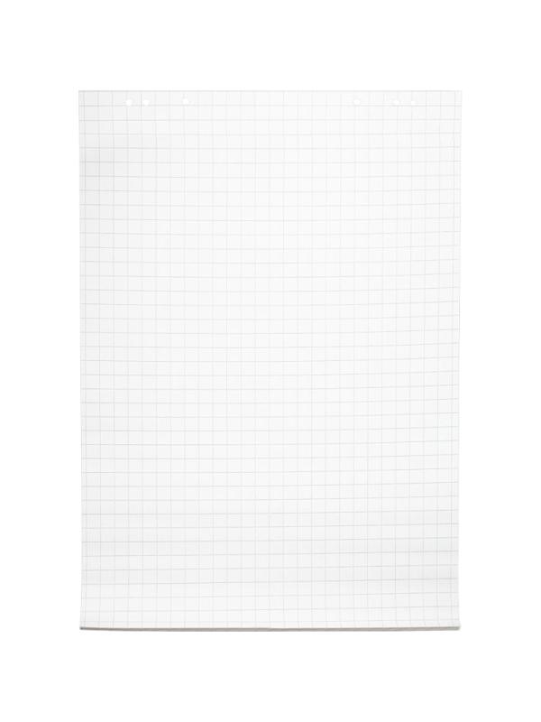 Бумага для флипчартов КОМУС клетка 67,5х98см 20л 80г белизна 92