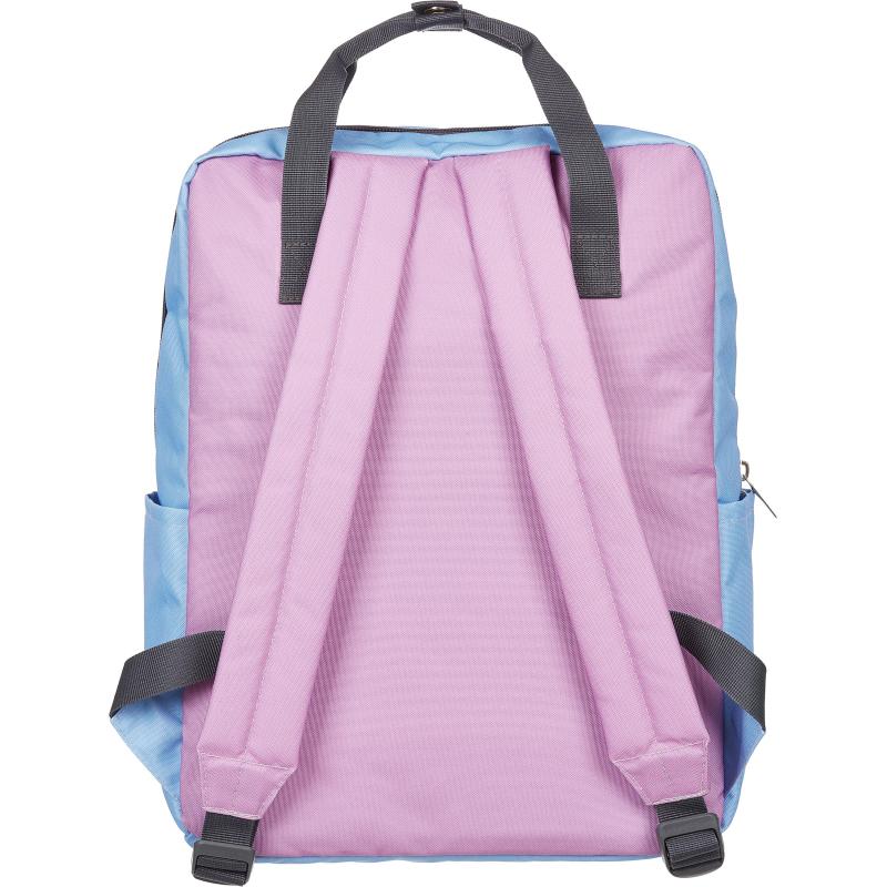Рюкзак №1School Квадро Лиловый,1 отд., 3 кармана,37х28х13