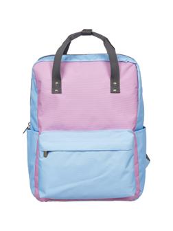 Рюкзак №1School Квадро Лиловый,1 отд., 3 кармана,37х28х13