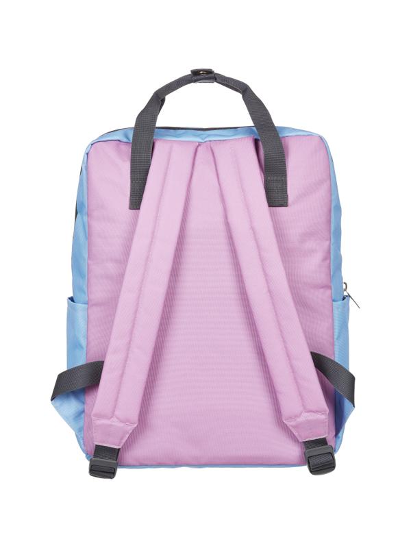 Рюкзак №1School Квадро Лиловый,1 отд., 3 кармана,37х28х13