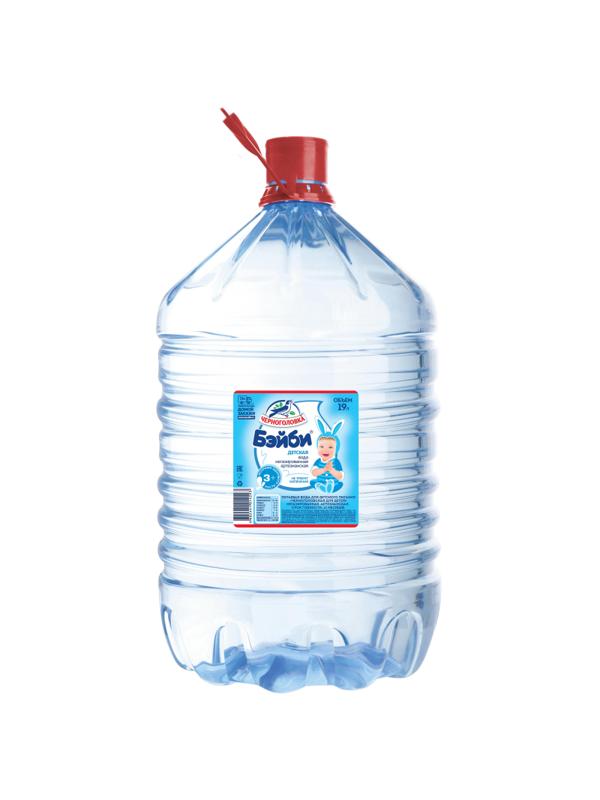 Вода питьевая Черноголовка Детская Бэйби 19л (одноразовая бутыль)