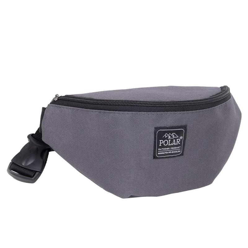 Сумка поясная Polar NEW серая, П17002