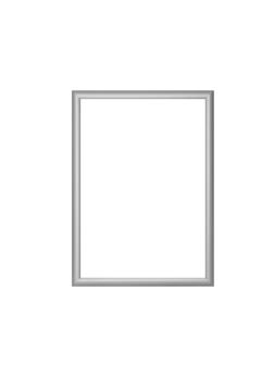 Рамка А1 Комус, алюм.клик-профиль 30 мм, настенная