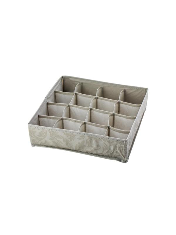 Набор органайзеров 2шт д/белья GENTLE 33х33х9 б/крышки,складн,HHSS-4031-01