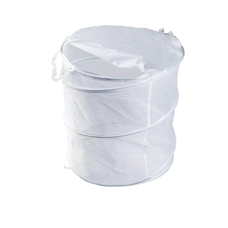 Корзина для одежды MESH склад д/хранен 45х50 с ручк,на молн,ADB-0520-04-MSH