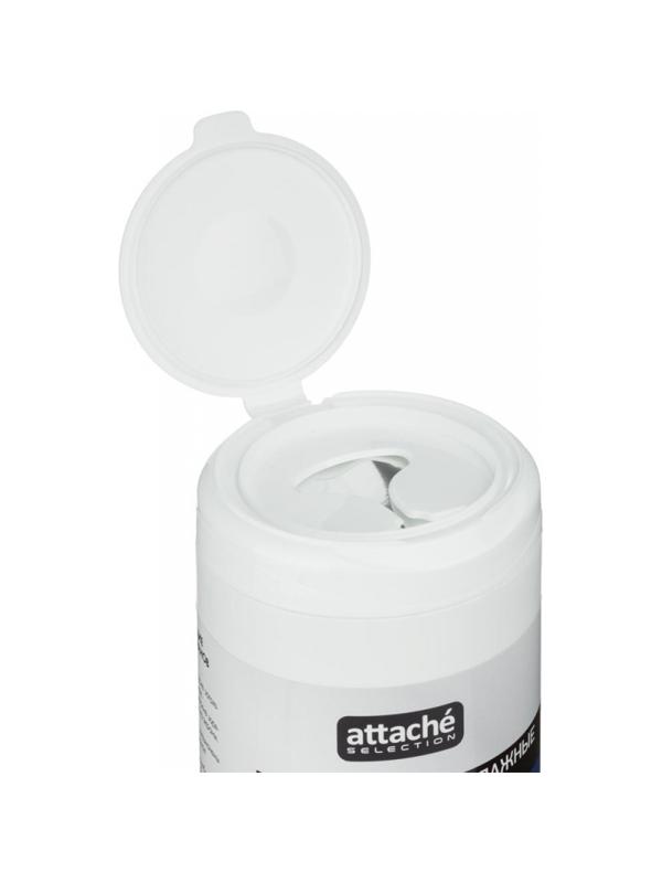 Салфетки Attache Selection For Screen д/экранов, туба, а/бакт, 100шт, 13х17