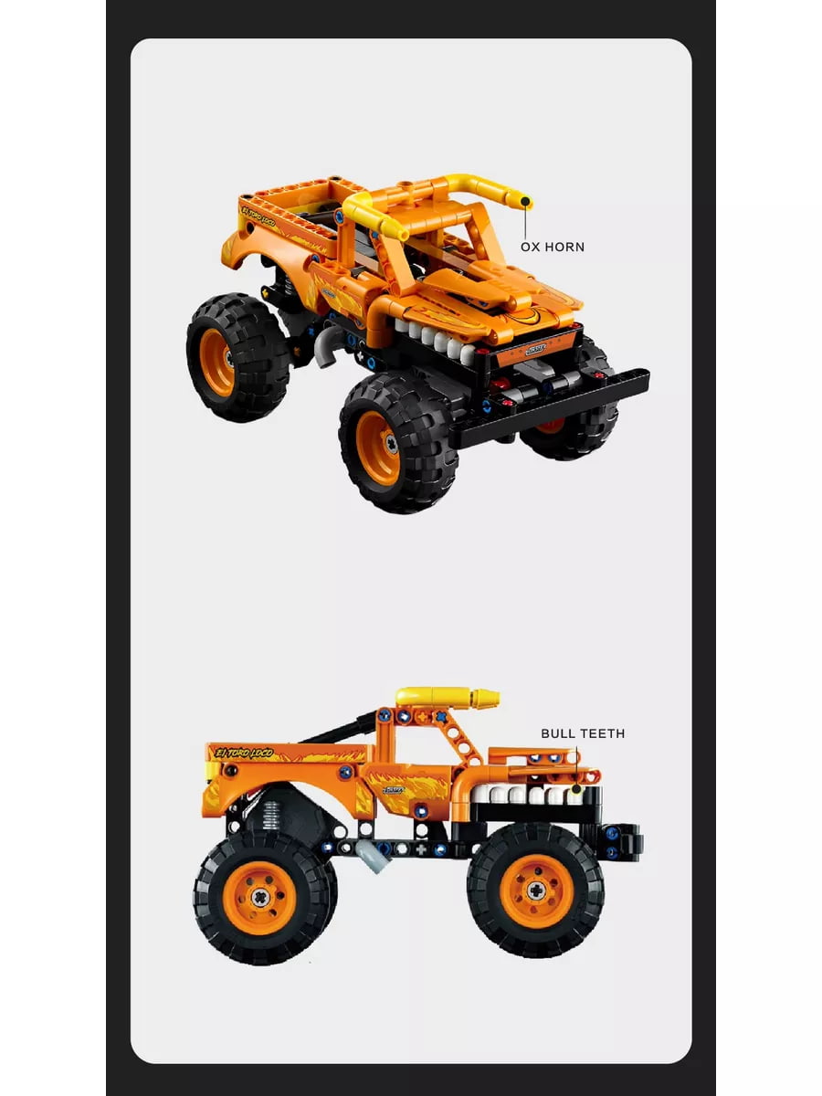 Конструктор Bl «Monster Jam El Toro Loco» 22135 (Technic 42134) / 247 деталей