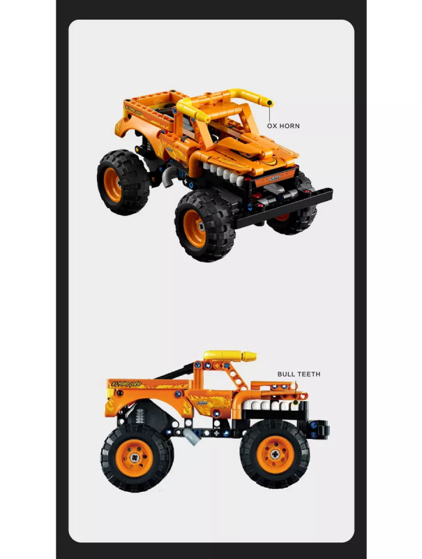 Конструктор Bl «Monster Jam El Toro Loco» 22135 (Technic 42134) / 247 деталей