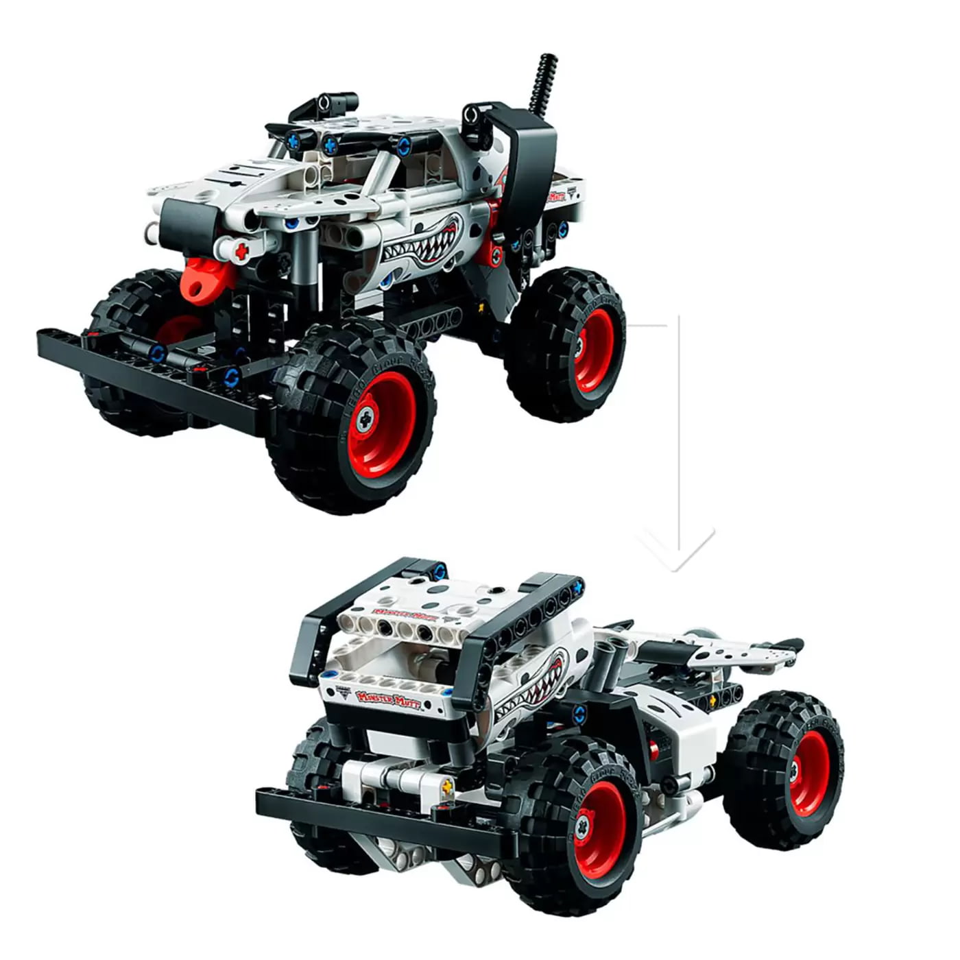 Конструктор Bl «Monster Jam Mutt Dalmatian 2в1» 22150 (Technic 42150) / 244 детали