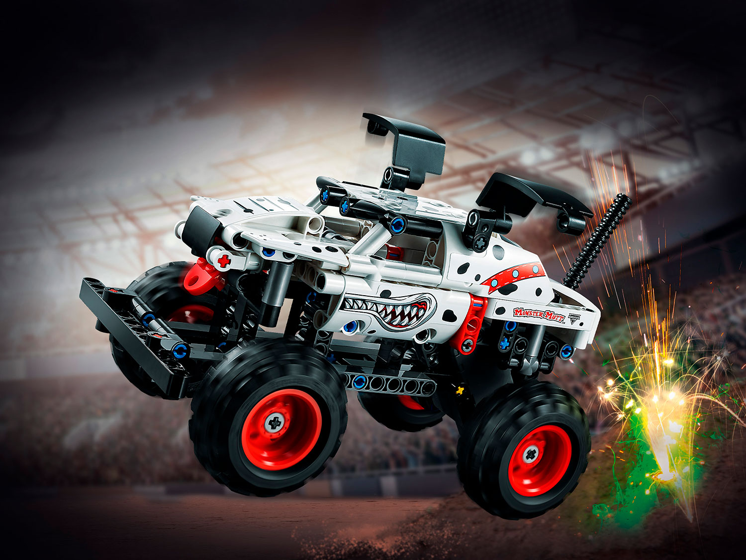 Конструктор Bl «Monster Jam Mutt Dalmatian 2в1» 22150 (Technic 42150) / 244 детали