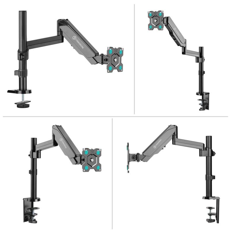 Кронштейн Onkron G70, монит 13-34, настольный, чер