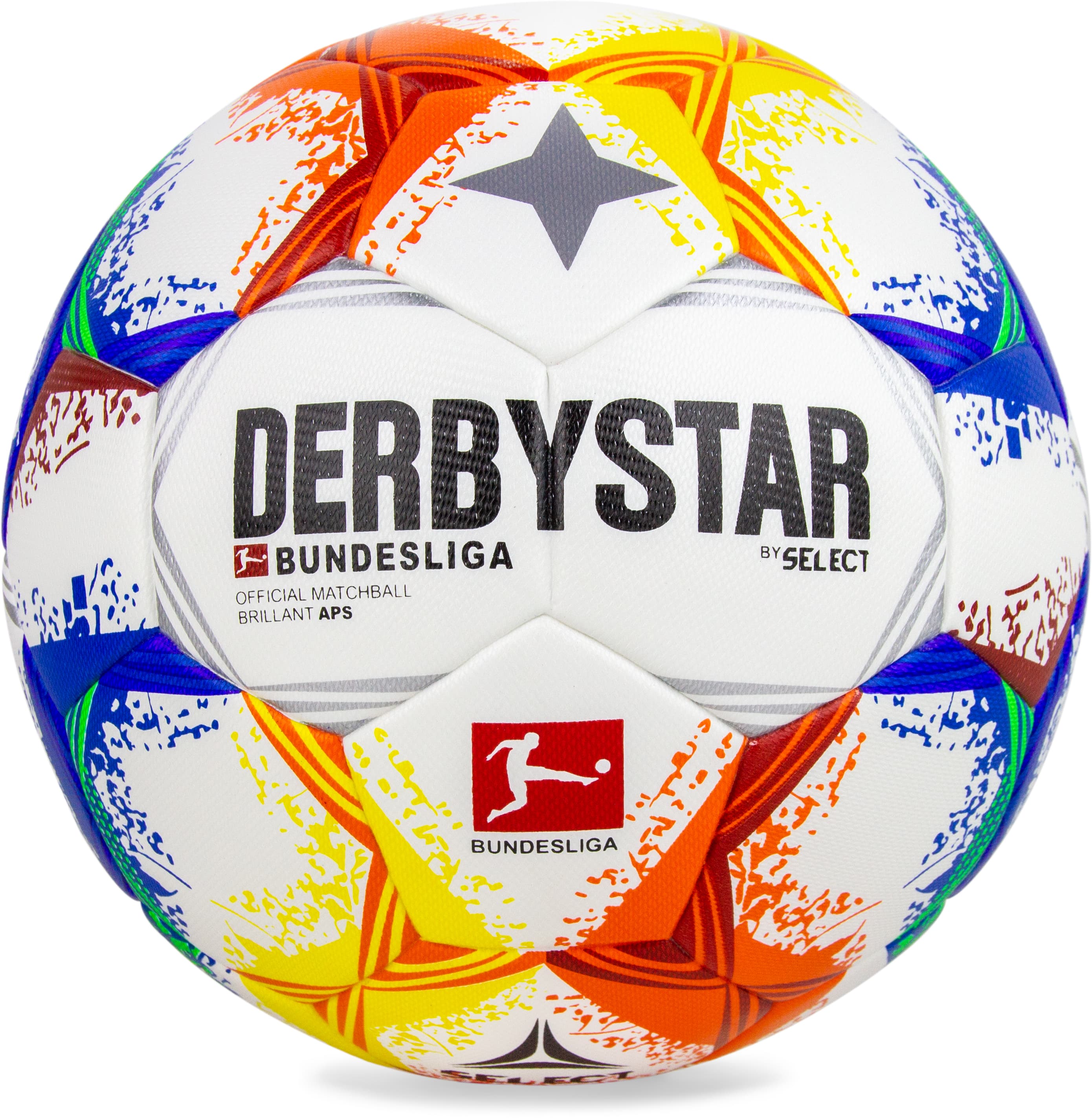 Футбольный мяч «DERBYSTAR FB Bundesliga Brillant APS by Select» размер 5, 32 панели, F48373