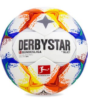 Футбольный мяч «DERBYSTAR FB Bundesliga Brillant APS by Select» размер 5, 32 панели, F48373