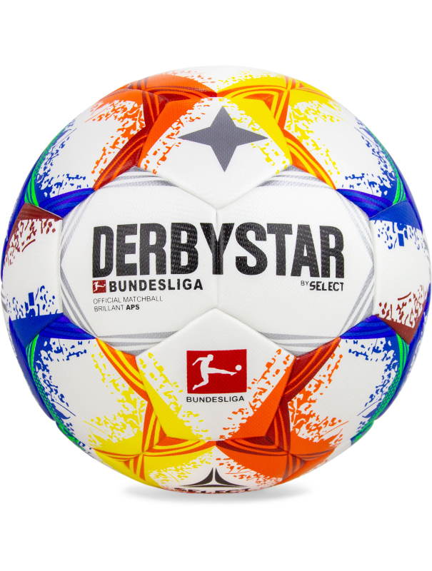 Футбольный мяч «DERBYSTAR FB Bundesliga Brillant APS by Select» размер 5, 32 панели, F48373