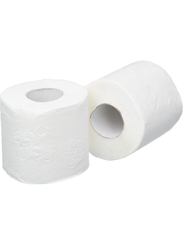 Бумага туалетная Luscan Comfort 2сл бел 100%цел втул 21,88м 175л 12рул/уп