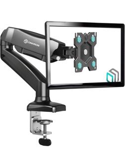 Кронштейн Onkron G80, монит 13-32, газлифт, настольный, чер