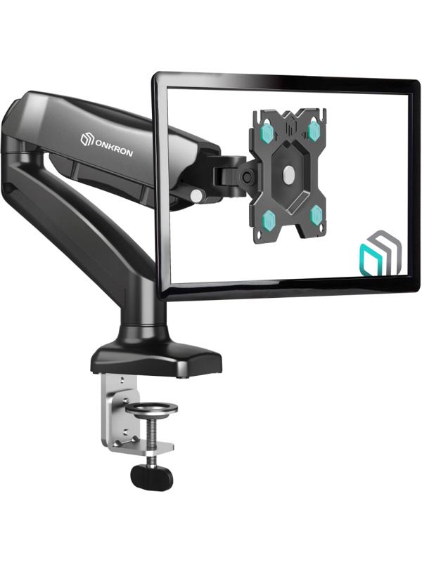 Кронштейн Onkron G80, монит 13-32, газлифт, настольный, чер