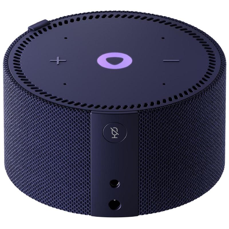 Умная колонка Яндекс.Станция Мини с часами, cиний сапфир (YNDX-00020B)
