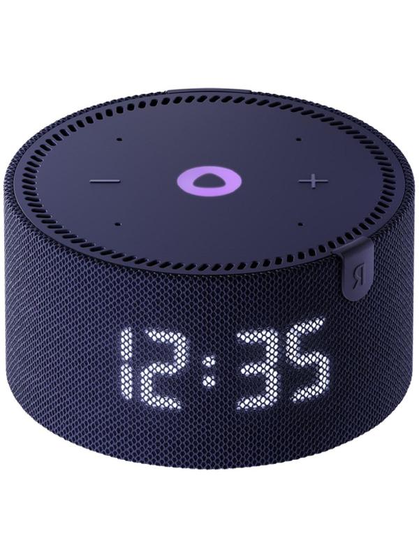 Умная колонка Яндекс.Станция Мини с часами, cиний сапфир (YNDX-00020B)