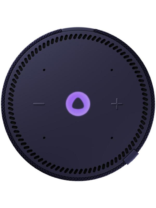 Умная колонка Яндекс.Станция Мини с часами, cиний сапфир (YNDX-00020B)