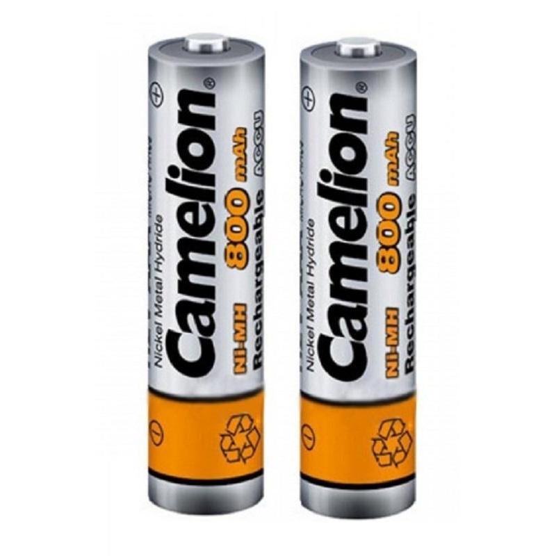 Аккумулятор Camelion AAA- 800mAh Ni-Mh BL-2(NH-AAA800BP2,1.2В)2шт в упаков
