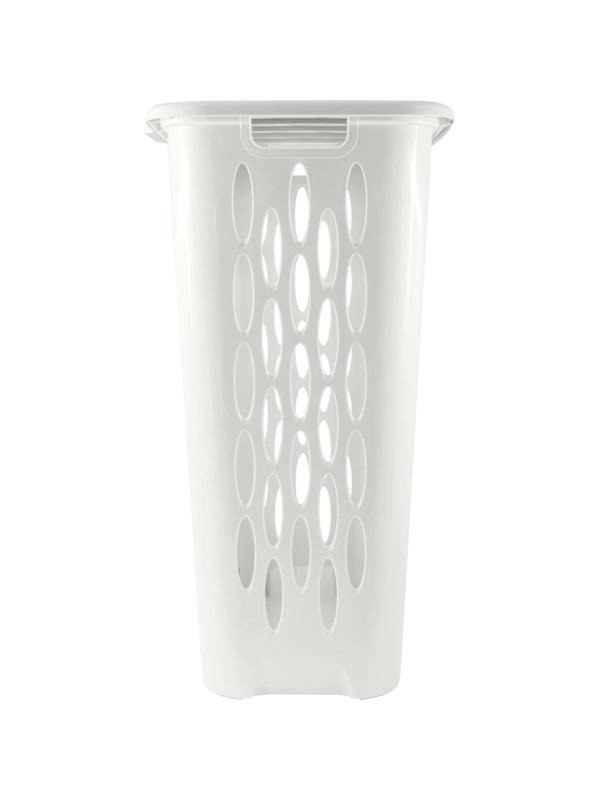 Корзина для белья Keeplex Light с крышкой 37л белое облако