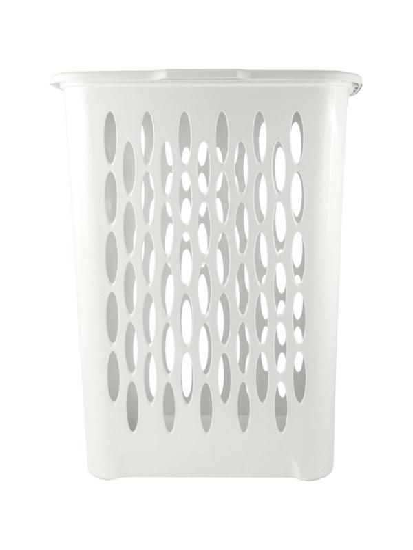 Корзина для белья Keeplex Light с крышкой 37л белое облако