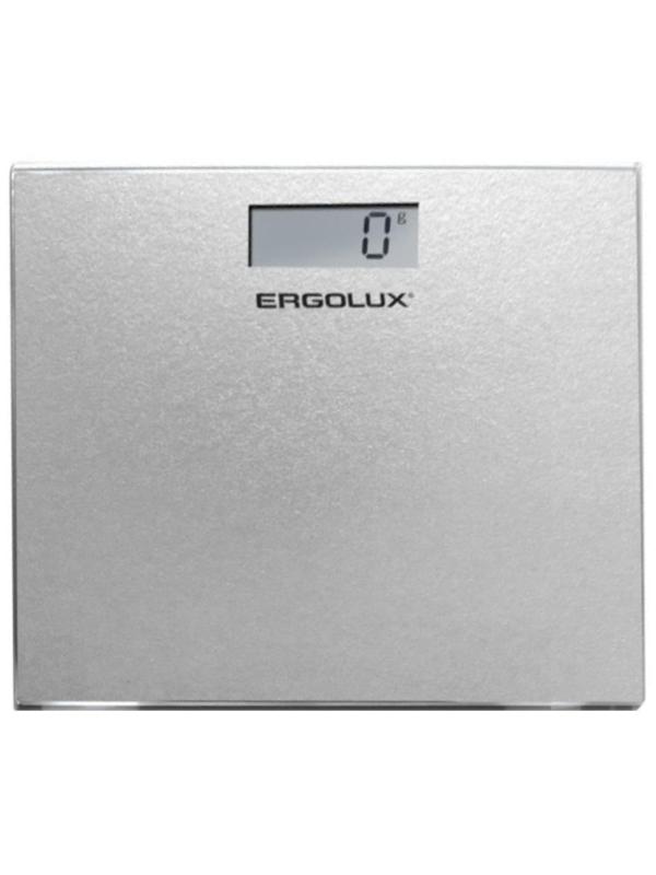 Весы ERGOLUX ELX-SB02-C03 серые металлик, 180 кг