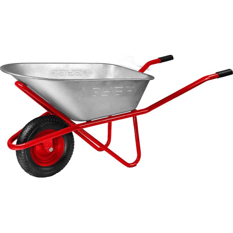 Тачка строительная одноколесная ЗУБР Т-12 90 л 180 кг