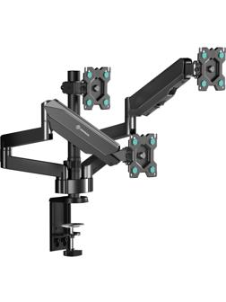 Кронштейн Onkron (держатель) для трех мон. 13-32, настольный, черный G280