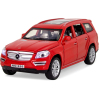 Машинка металлическая Wanbao 1:32 «Mercedes-Benz Gl 500 X166» 626D, 15 см., инерционная, звук, свет / Красный