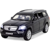 Машинка металлическая Wanbao 1:32 «Mercedes-Benz Gl 500 X166» 626D, 15 см., инерционная, звук, свет / Черный