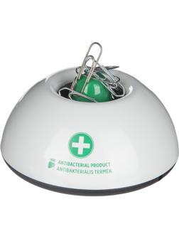 Скрепочница магнитная ANTIBACTERIAL PAPERCLIP HOLDER открытая Венгрия