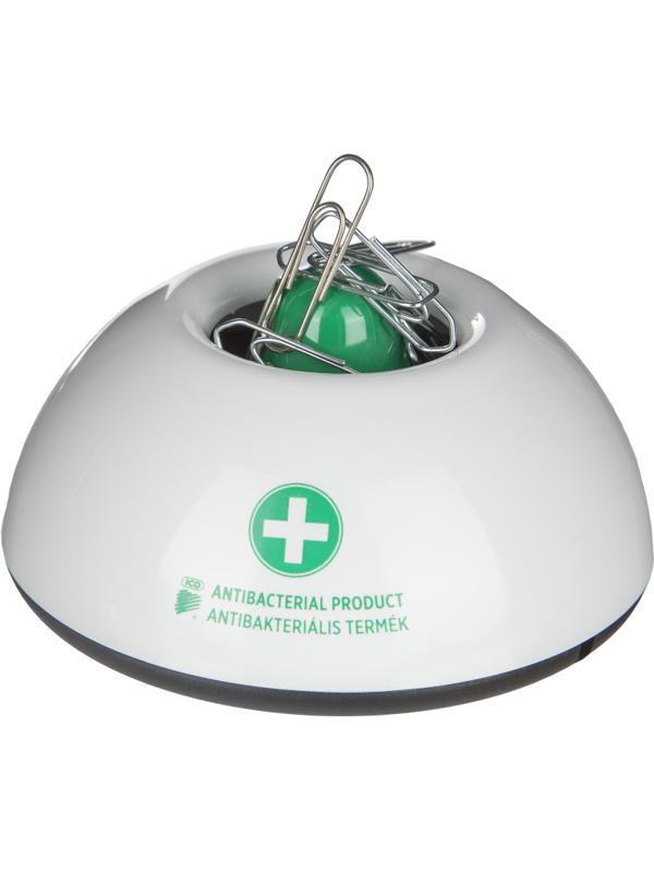 Скрепочница магнитная ANTIBACTERIAL PAPERCLIP HOLDER открытая Венгрия