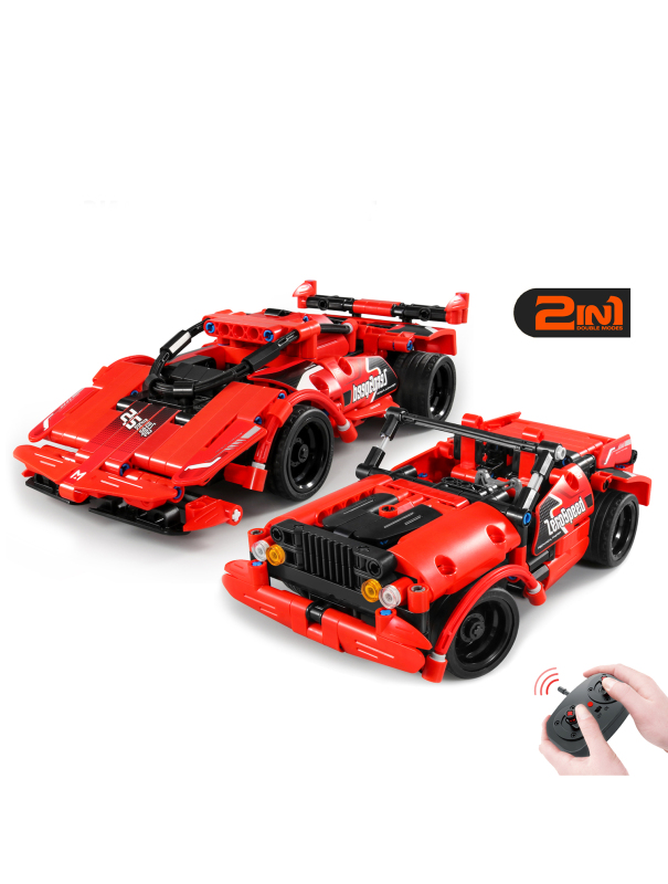 Радиоуправляемый конструктор iM.Master «Гоночный автомобиль 2 в 1» 8025 / 351 деталь