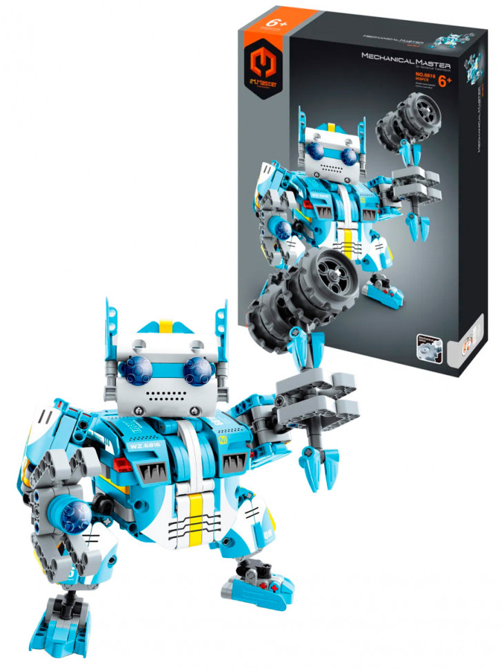 Конструктор Qihui «Робот-воин с молотом» 6816 / 502 детали