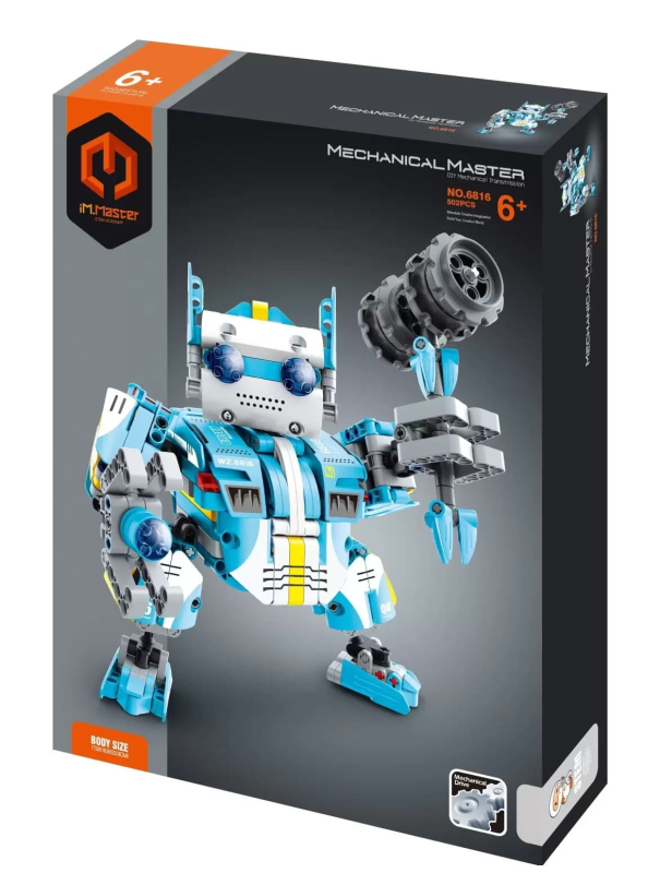 Конструктор Qihui «Робот-воин с молотом» 6816 / 502 детали
