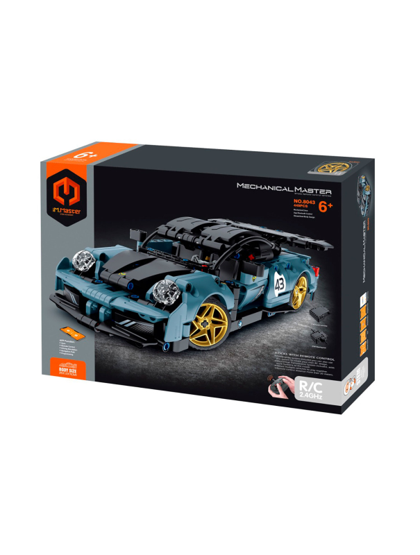 Радиоуправляемый конструктор Qihui «Спорткар» 8043 / 449 деталей