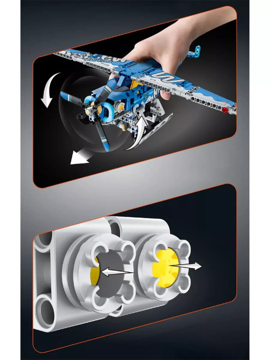 Конструктор Qihui «Самолет» 6829 / 323 детали